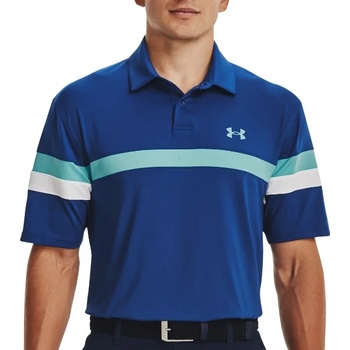 Under Armour Тениска Under Armour UA T2G Color Block Polo-BLU 1377379-471 Размер S