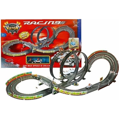 mamido Dráha 2 autá Mario RC 452cm 20km/h
