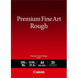 Canon Fine Art Rough 4562C001, 320 g/m2, A4, 25 бр. , матова, мастиленоструйна, бяла, фотохартия (4562C001)