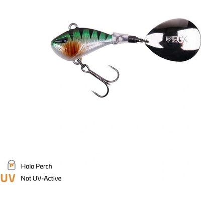 Zeck Tail Spinner Rogue Runner 15g - Holo Perch