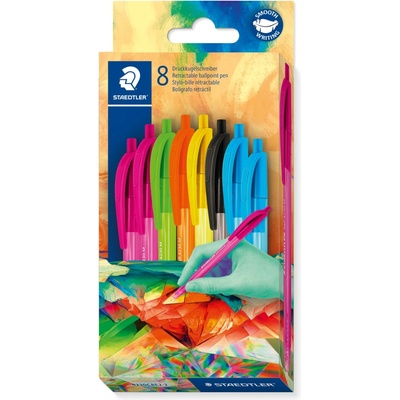 STAEDTLER Химикалка Staedtler Multiverse 4230, опаковка 8 цвята, VERSION 2 (33831-А-VERSION 2)