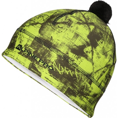 Alpine Pro Abere čepice s bambulí zelená