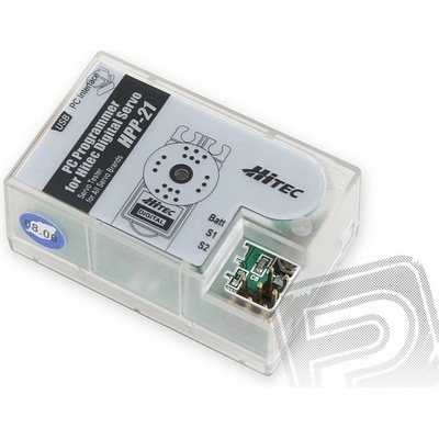 Hitec HPP-21 Tester a programátor digitálnych serv s PC rozhraním mini-USB