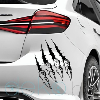 Image 1 of Стикер за автомобил - Нокти на чудовище (21203)