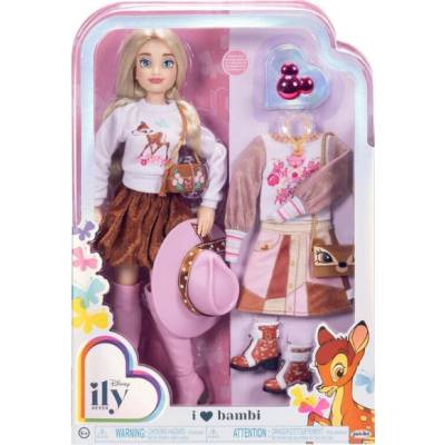 Jakks Ily 4ever Disney Módní panenka Bambi 28 cm