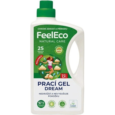 Feel Eco Prací gel fresh vegan 1500 ml