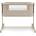 KinderKraft Бебешка кошара KinderKraft - Nestee Grow 2, Beige (NEW024930)