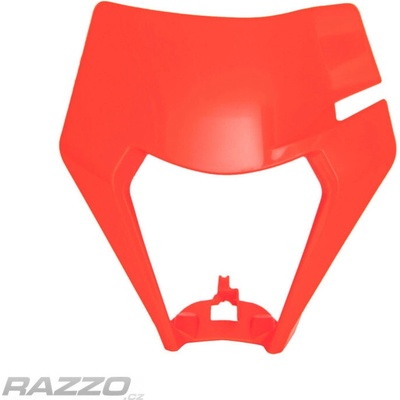 Maska předního světla RaceTech KTM EXC/EXCF 20-23 Neon Orange