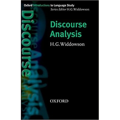 Oxford Introduction to Language Study Discourse Analysis