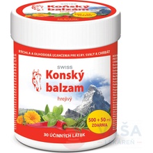 Swiss konský balzam hrejivý 550 ml