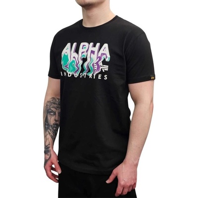 Alpha Industries Nebula T tričko pánske black