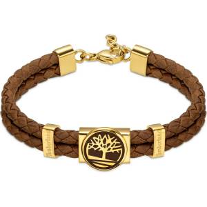 Timberland двойна мъжка кожена гривна кафява TDAGB0001903 Timberland | Mnogotsveten | МЪЖЕ | UNI