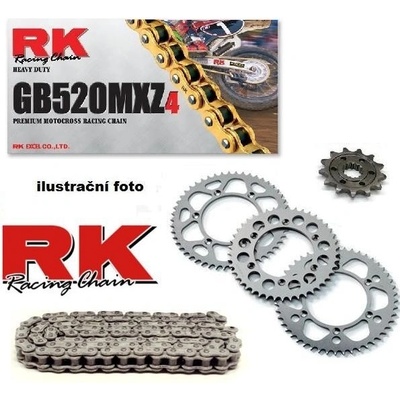 RK Racing Chain Řetězová sada KTM 620 LC4 Enduro 95-96