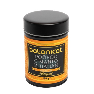 Botanical Чай - Ройбос с Манго и Папая, Botanical, 180 gr (B87)