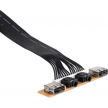 2xUSB 2.0 přední panel 70mm AK-CA-44