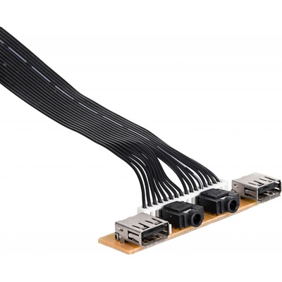 2xUSB 2.0 přední panel 70mm AK-CA-44