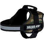 TRIXIE Силовен колан за кучета Julius K9 - камуфлажен, L-XL/71-96см