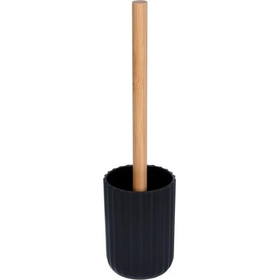 Erga Preto toaletná WC kefa na postavenie 91x91x335mm čierna ERG-08298