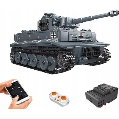 Mould King Diaľkovo ovládaný tank Tiger 800 dielikov