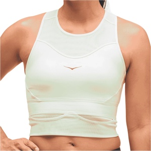HOKA Дамски спортен сутиен HOKA Women's Race Day Bra Sports bra - Sea Glass - размер XS (114-3672-0511)