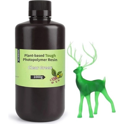 Elegoo Plant-based Resin 1KG Clear Green 50.103.0044 – Zboží Živě