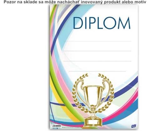 Diplom A4 pohár