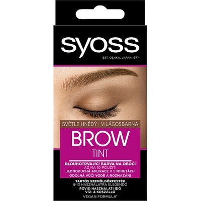 Schwarzkopf Brow Tint 5-1 barva na obočí Light Brown 17 ml – Zbozi.Blesk.cz