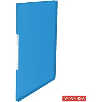 Esselte Папка за презентации, 40 джоба, A4, ESSELTE "Vivida", синя 623997 (623997)
