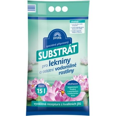 Forestina PROFIK Substrát pre lekná a vodné rastliny 15 L
