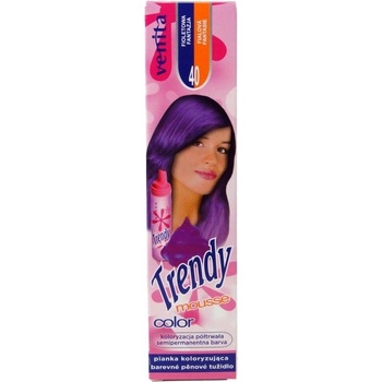 Venita trendy farebné penové tužidlo na vlasy 40 fialová fantázia