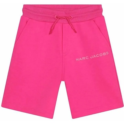 Marc Jacobs Детски къси панталони Marc Jacobs в лилаво с принт (W54000.156)