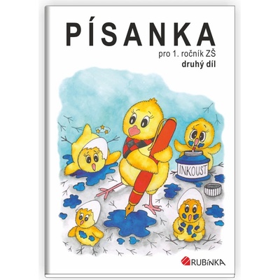 Písanka pro 1. ročník ZŠ, druhý díl - Rubínová Jitka