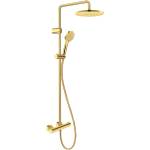 Duravit - Душ комплект с термостат, диаметър 25 см, 3 струи, златист TH4282008034 (TH4282008034)
