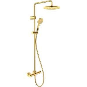 Duravit - Душ комплект с термостат, диаметър 25 см, 3 струи, златист TH4282008034 (TH4282008034)