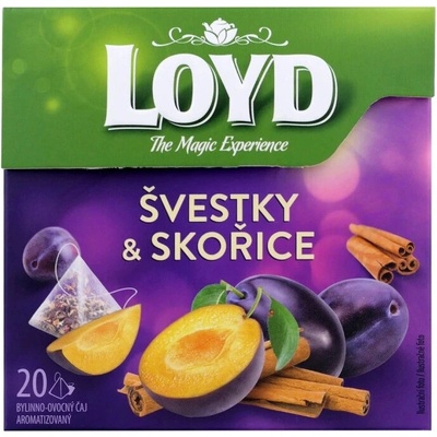 Loyd ŠVESTKA SKOŘICE 20 x 2 g