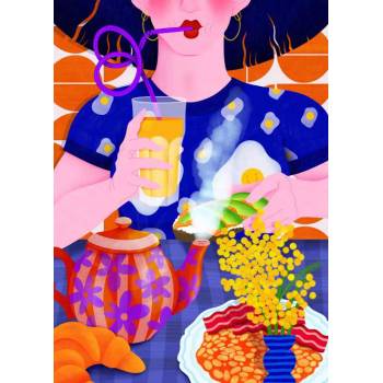 Image 1 of Pieces & Peace - Puzzle Le Brunch - 500 piese