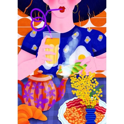 Pieces & Peace - Puzzle Le Brunch - 500 piese