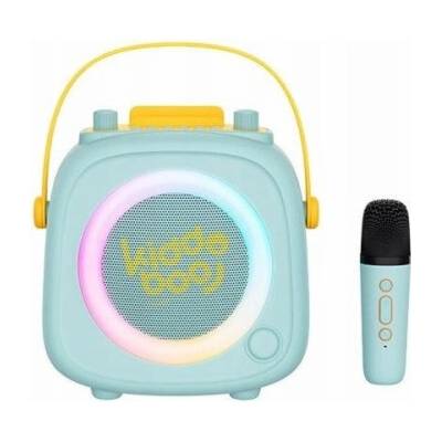 Atmosphera Reproduktor s mikrofonem 2v1 Karaoke sada pro děti Kidooboo Kidsvoice Kb23028mnt Mint