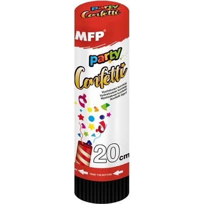 MFP konfety vystrelovacie 20cm metal pružina