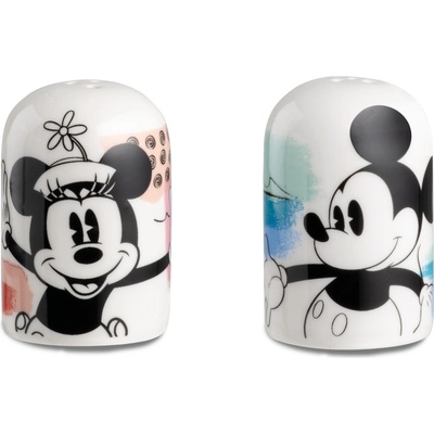 Egan DISNEY ENJOY sada sůl a pepř MICKEY MOUSE světle modrá & MINNIE MOUSE pink ENJOY