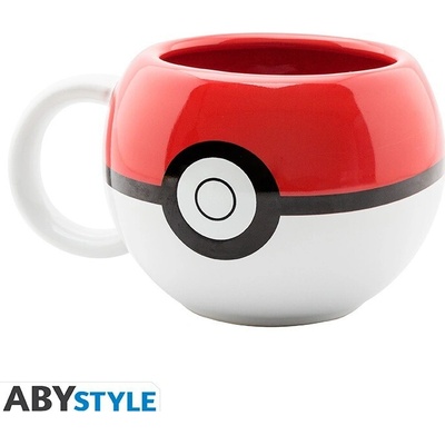 ABYstyle Hrnek Pokémon 3D Pokéball 400 ml