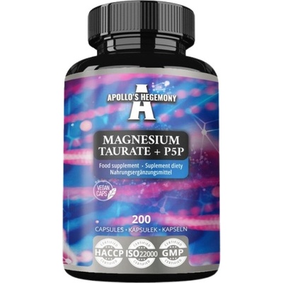 Apollo's Hegemony Magnesium Taurate + P5P [200 капсули]