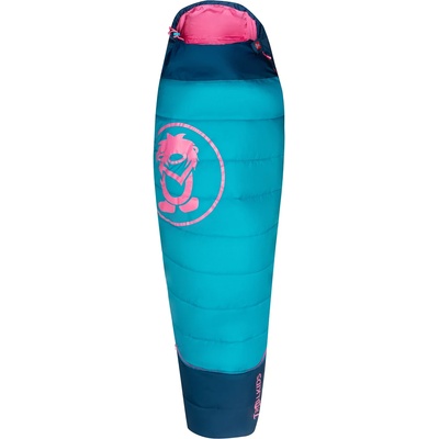 Trollkids Детски спален чувал Trollkids Kid's Fjell Dreamer Extendable Kids' sleeping bag - Madeira Blue / Light Magenta / Turquoise - размер 160-190 x 68 x 50 cm (516-0127-0811)