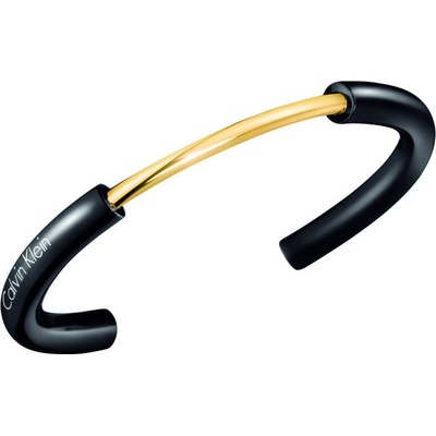 Calvin Klein Dvoubarevný otevřený náramek Disclose KJ5FBF2001 5,8 x 4,6 cm