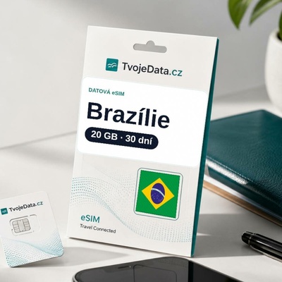 eSIM Brazílie 20 GB / 29 dní
