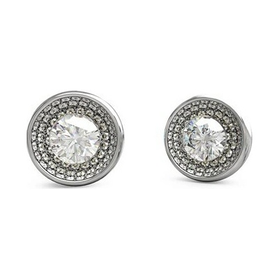 GUESS Náušnice Unique Solitaire 3396JWRHTU JUBE03396JWRHT/U