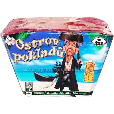 Ostrov pokladů kompakt šikmý 25 ran