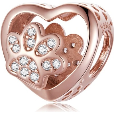 P&J Jewellery Zlatý přívěsek Tlapka GGB12