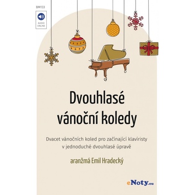 Dvouhlasé vánoční koledy + Audio online