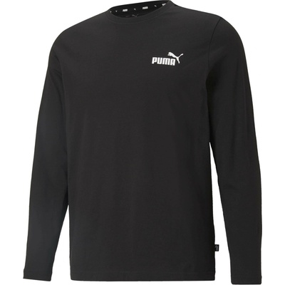 Puma pánske tričko ESSENTIALS SMALL LOGO čierna biela